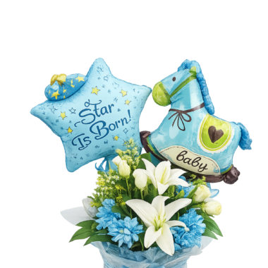 Σύνθεση Γέννησης “Baby Boy Orchid”