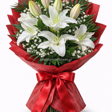 Λευκή Κομψότητα με Λίλιουμ